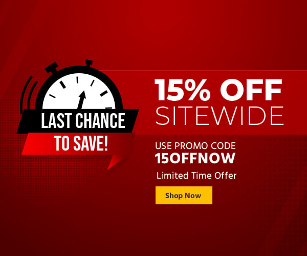 Get It Now! 15% off Sitewide Use promo code: 15OFFNOW Limited Time Offer Shop Now>