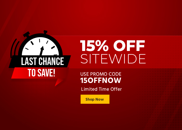 Get It Now! 15% off Sitewide Use promo code: 15OFFNOW Limited Time Offer Shop Now>