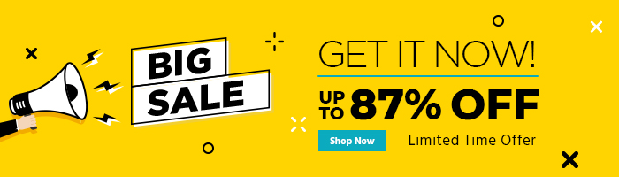 Big Sale, Get It Now! Up to 87% off Limited Time Offer Shop Now