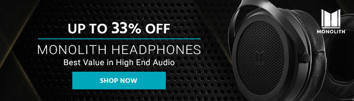 Monolith logo Up to 33% off Monolith Headphones Best Value in High End Audio Shop Now 