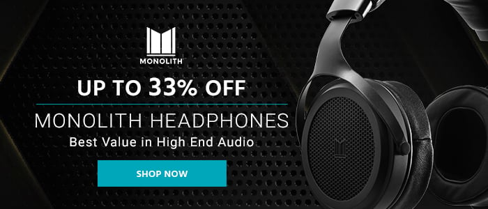 Monolith logo Up to 33% off Monolith Headphones Best Value in High End Audio Shop Now 