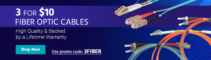 3 for $10 Fiber Optic Cables High Quality & Backed by a Lifetime Warranty Use promo code: 3FIBER Shop Now