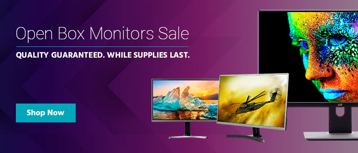 Open Box Monitors Sale Quality Guaranteed. While Supplies Last. Shop Now