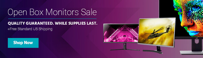 Open Box Monitors Sale Quality Guaranteed. Free Standard US Shipping. While Supplies Last. Shop Now