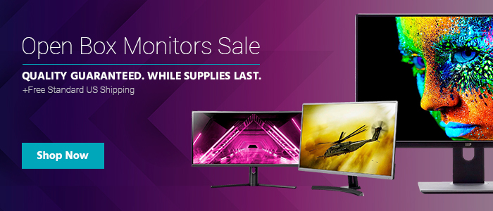 Open Box Monitors Sale Quality Guaranteed. Free Standard US Shipping. While Supplies Last. Shop Now