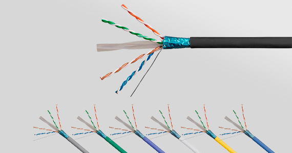 Back in Stock (tag) Cat6A Ethernet Bulk Cable Solid, 550MHz, FTP, CMR, Riser Rated, Pure Bare Copper Wire, 10G, 23AWG, 500ft, Black (UL) (TAA) Shop Now 