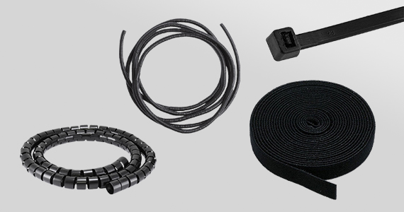 "Sale Up to 50% Off Cable Management Solutions Keep cables organized and protected Shop now"