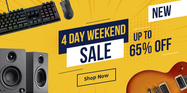 4 Day Weekend Sale Up to 65% off Shop Now