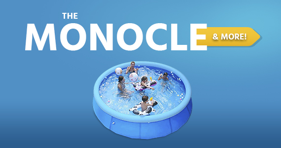 The Monocle. & More One Weekend. One Deal. 10ft x 30in Inflatable Swimming Pool Easy Set Family Top Ring Pools, Swimming Pool for Kids Adults  $79.99 + Free Standard US Shipping Ends 8/1/21 