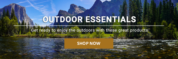 OUTDOOR ESSENTIALS Get ready to enjoy the outdoors with these great products