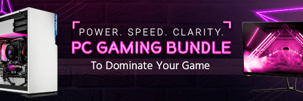 Power. Speed. Clarity. | PC GAMING BUNDLE | To Dominate Your Game