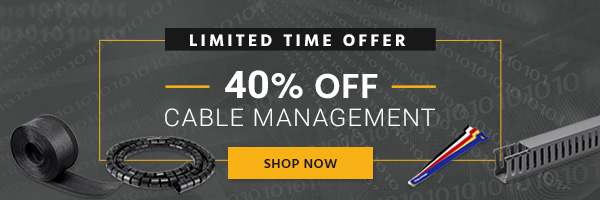 40% off Cable Management Limited Time Offer Shop Now