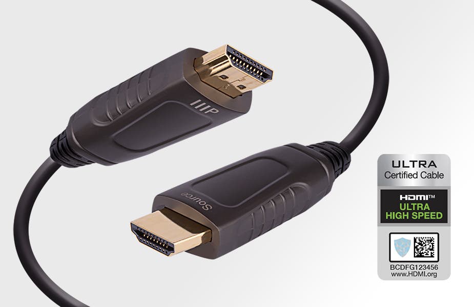 Monoprice SlimRun AV 8K Certified Ultra High Speed Active HDMI Cables