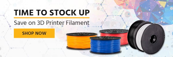 Time to Stock Up Save on 3D Printer Filament Shop Now