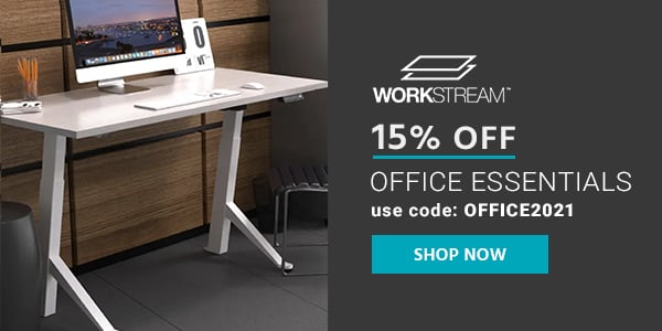 15% off Office Essentials use code: OFFICE2021 Shop Now