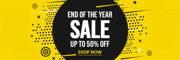 End of the Year Sale Up to 50% off Shop Now