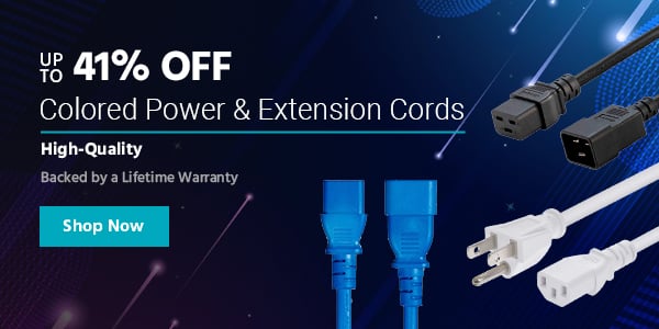 Colored Power & Extension Cords High-Quality Up to 41% off Backed by a Lifetime Warranty Shop Now