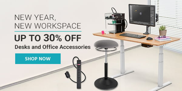 New Year, New Workspace Up to 30% off Desks and Office Accessories Shop Now