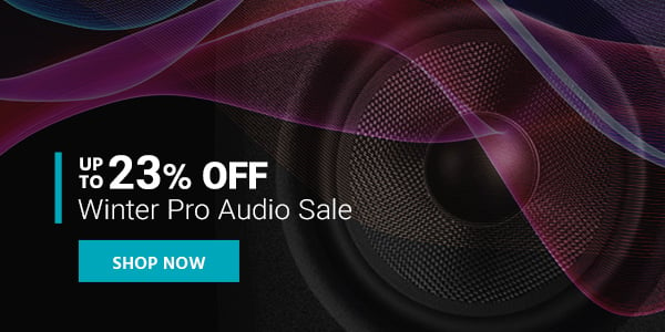 Up to 23% off Winter Pro Audio Sale Shop Now