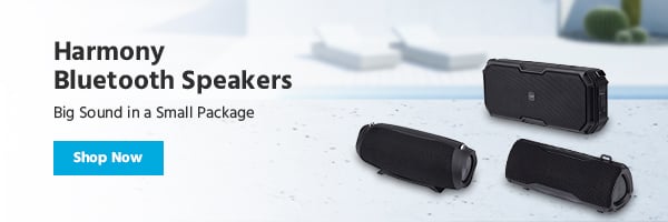 NEW (tag) Harmony Bluetooth Speakers Big Sound in a Small Package Shop Now