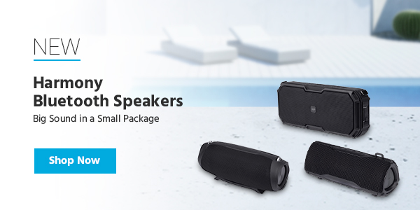 NEW (tag) Harmony Bluetooth Speakers Big Sound in a Small Package Shop Now