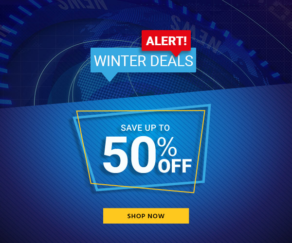 Winter Deals Alert! Save up to 50% off Shop Now