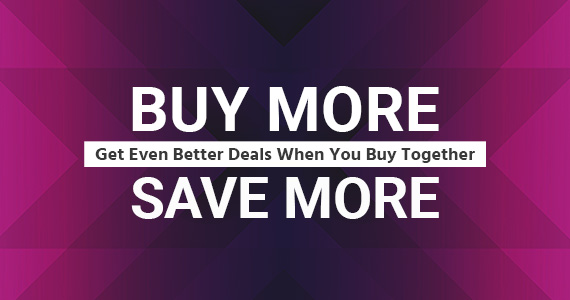 Buy More, Save More Get Even Better Deals When You Buy Together Shop Now