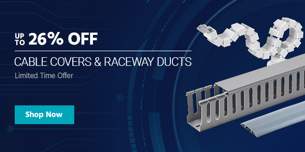 Up to 26% off Cable Covers & Raceway Ducts Limited Time Offer Shop Now