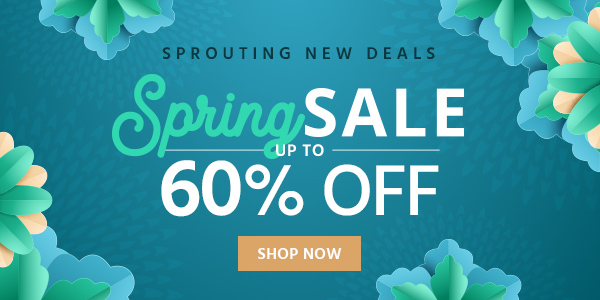 Spring Sale Sprouting New Deals Up to 60% off Shop Now