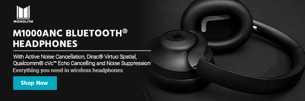 NEW (tag) Monolith (logo) M1000ANC Bluetooth® Headphones with Active Noise Cancellation