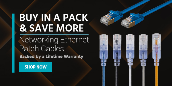 Buy in a Pack and Save More Networking Ethernet Patch Cable Multipacks Backed by a Lifetime Warranty Shop Now