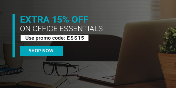 Extra 15% off on Office Essentials Use promo code: ESS15 Shop Now