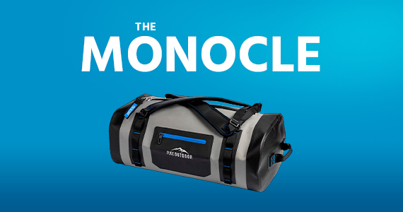 The Monocle. & More One Weekend. One Deal. Pure Outdoor by Monoprice 50L Zippered Waterproof Dry Bag Backpack Duffel  $59.99 + Free Standard US Shipping Ends 05/22/22 While Supplies Last