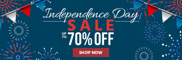 Independence Day Sale Up to 80% off Ends 7/4/22 Shop Now