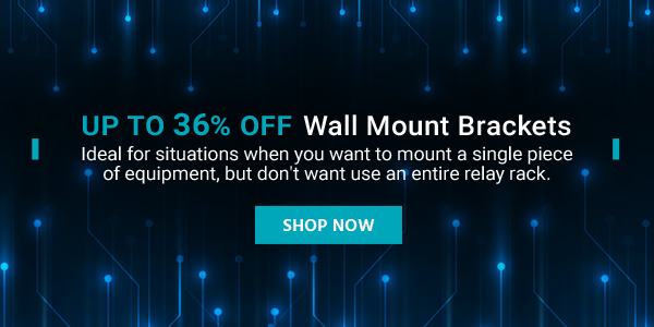 Up to 36% off Wall Mount Brackets Ideal for situations when you want to mount a single piece of equipment, but don't want use an entire relay rack. Shop Now