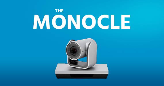 "The Monocle. & More One Day. One Deal Workstream by Monoprice PTZ Conference Camera, Pan and Tilt with Remote, 1080p Webcam, USB 2.0, 3x Optical Zoom  $174.99 + Free Standard US Shipping Ends 07/07/2