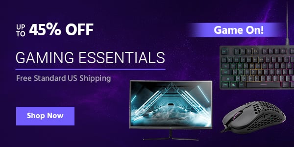 Game On! Up to 45% off Gaming Essentials Free Standard US Shipping Shop Now