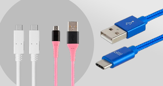 "Up to 55% off USB & Lightning Cables Multiple Colors & Lengths Backed by a Lifetime Warranty Shop Now"