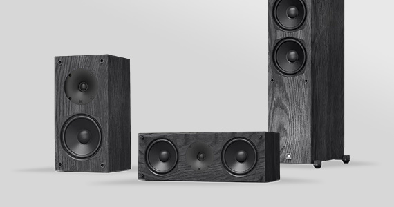 Monolith (logo) Audition Series Speakers Excellent audio performance without breaking the bank  Shop Now 