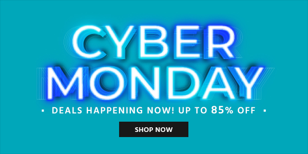 Cyber Monday Deals Happening Now! Up to 85% off Shop Now