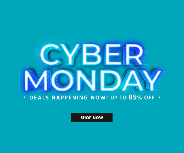 Cyber Monday Deals Happening Now! Up to 85% off Shop Now