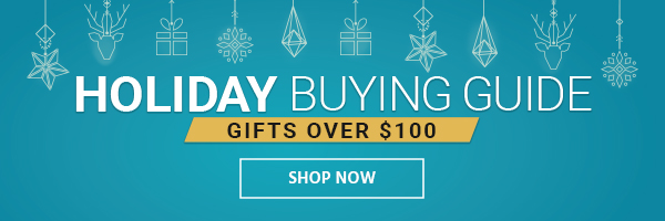 Holiday Buying Guide Gifts over $100 Shop Now
