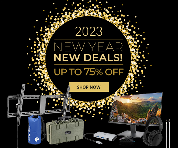 2023 New Year, New Deals! Up to 75% off Shop Now