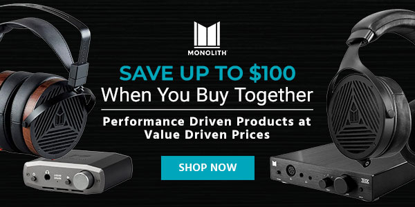 "Monolith (logo) Save Up to $150 When You Buy Together Performance Driven Products at Value Driven Prices Shop Now"