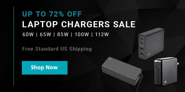 Laptop Chargers Sale Up to 72% OFF 60W | 65W | 85W | 100W | 112W Free Standard US Shipping Shop Now