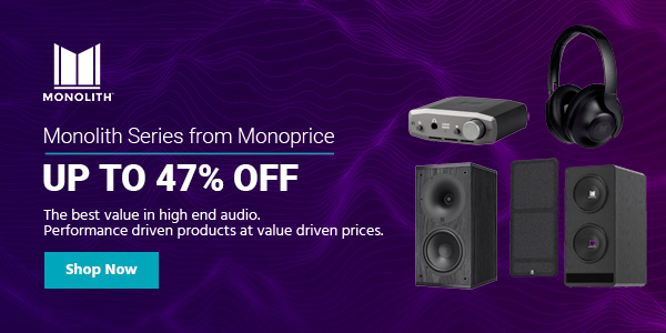 Up to 47% off Monolith (logo) Monolith Series from Monoprice The best value in high end audio. Performance driven products at value driven prices. Shop Now