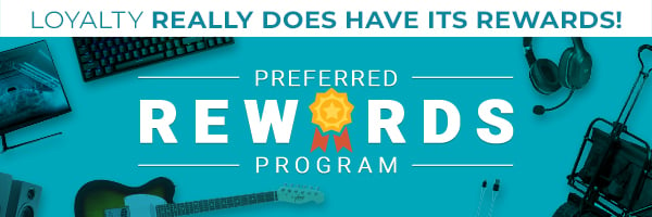 Monoprice (logo) Preferred Rewards Program Loyalty really does have its rewards!