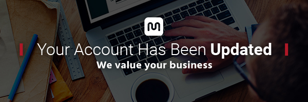 Your Account Has Been Updated