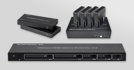 "Blackbird (logo) 4K HDMI AV Solutions Up to 61% off Limited Time Offer Shop Now"