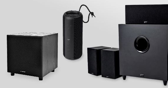 "AV Speakers Sale Home Theater Systems | Subwoofer | Bluetooth Speaker Up to 60% off Shop Now"
